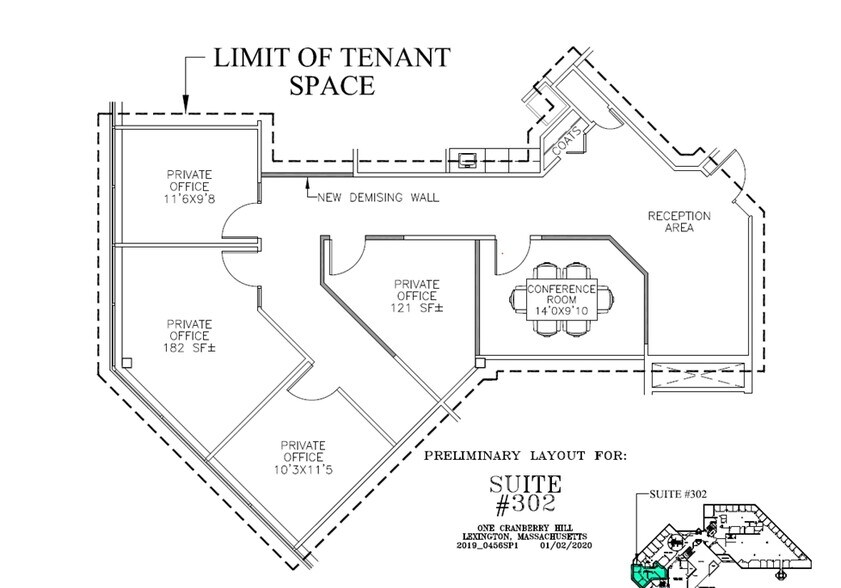 Primary Photo Of 1 Cranberry Hl, Lexington Office For Lease