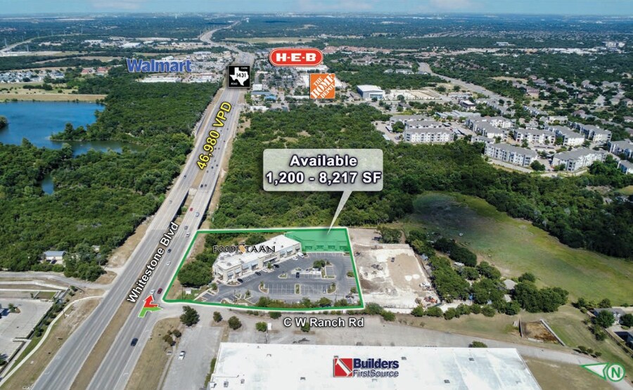More Photos Of 2200 E Whitestone Blvd, Cedar Park Freestanding For Lease