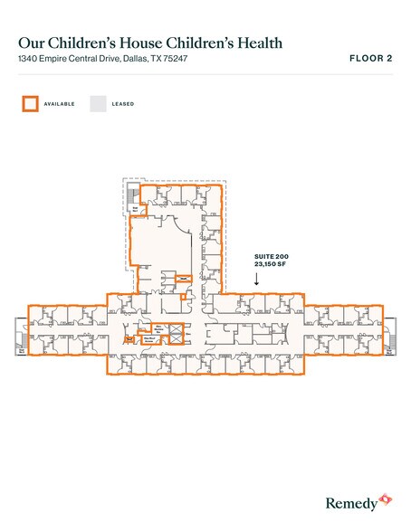 More Photos Of 1340 Empire Central Dr, Dallas Rehabilitation Center For Lease