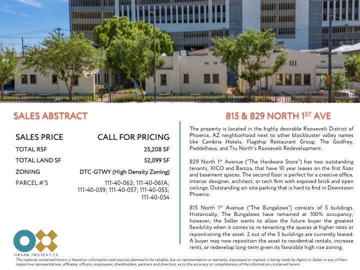 More Photos Of 829 N 1st Ave, Phoenix Loft Creative Space For Lease