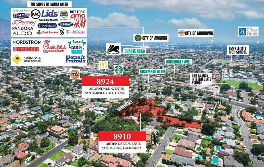 More Photos Of 8910 Ardendale Ave, San Gabriel Land For Sale