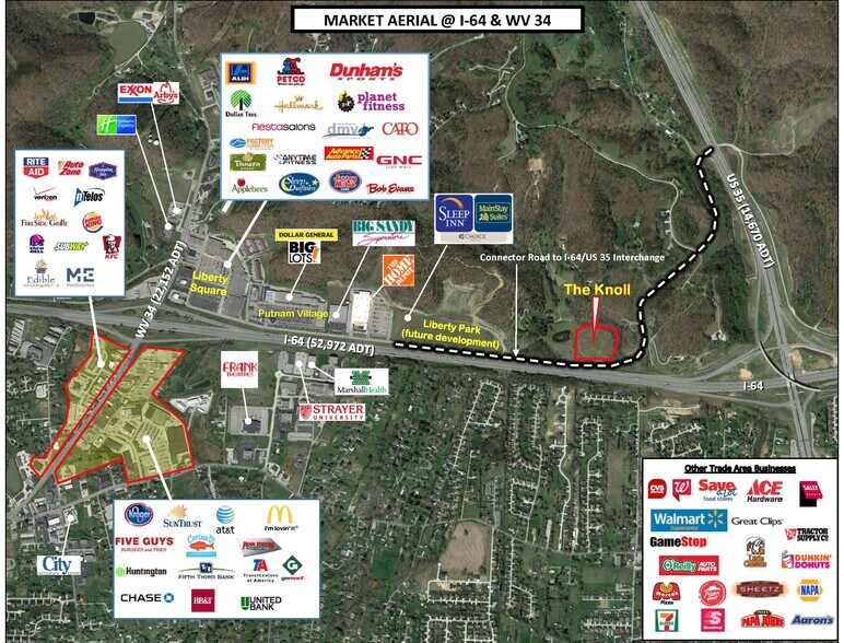 More Photos Of I-64 W Exit 40, Hurricane Land For Sale