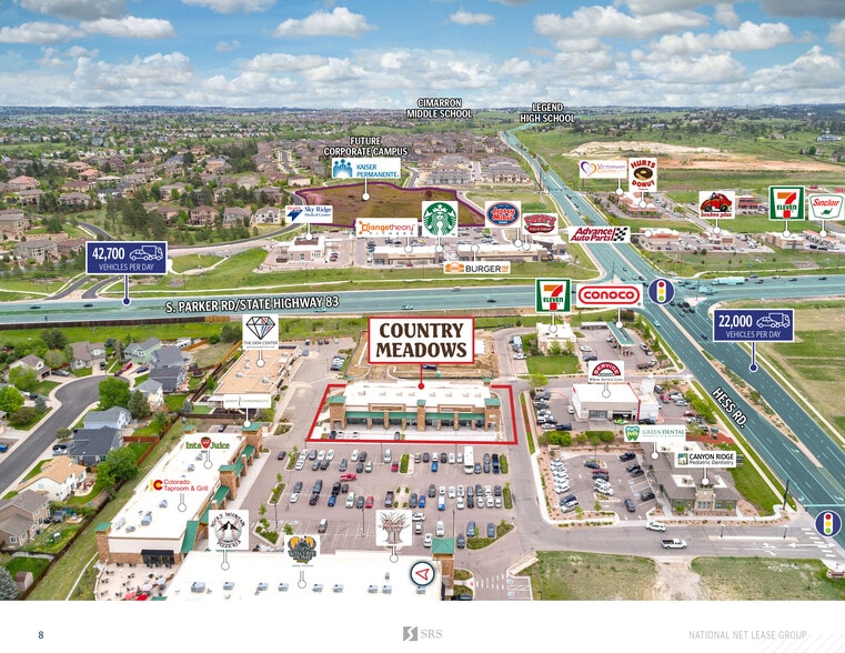 More Photos Of 19585 Hess Rd, Parker Storefront For Lease