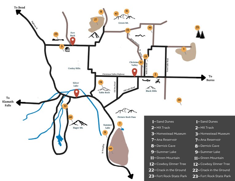 More Photos Of 87275 County Hwy 9-28, Christmas Valley Hotel For Sale