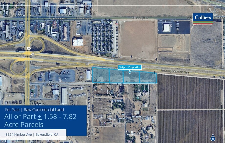 Primary Photo Of 8524 Kimber Ave, Bakersfield Land For Sale