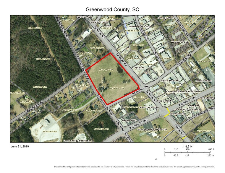 Primary Photo Of 508 Old Abbeville Hwy, Greenwood Land For Sale