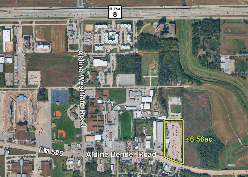 Primary Photo Of 2219 Aldine Bender Rd, Houston Land For Lease