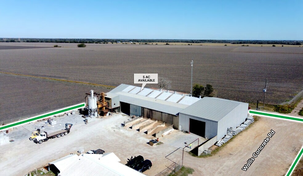 Primary Photo Of 646 Wallis Concrete Rd, Wallis Land For Sale