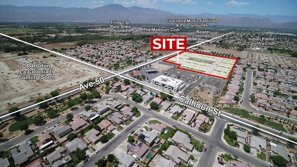 Primary Photo Of NWC Avenue 50 & Calhoun, Coachella Land For Sale