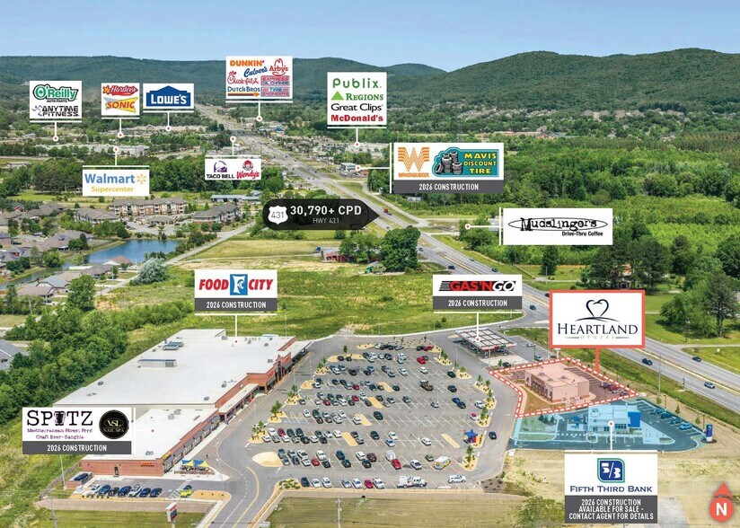 More Photos Of 7064 US-431 Hwy, Owens Cross Roads Freestanding For Sale