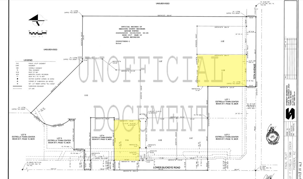 More Photos Of West Lower Buckeye Road @ 75th Avenue, Phoenix Land For Lease