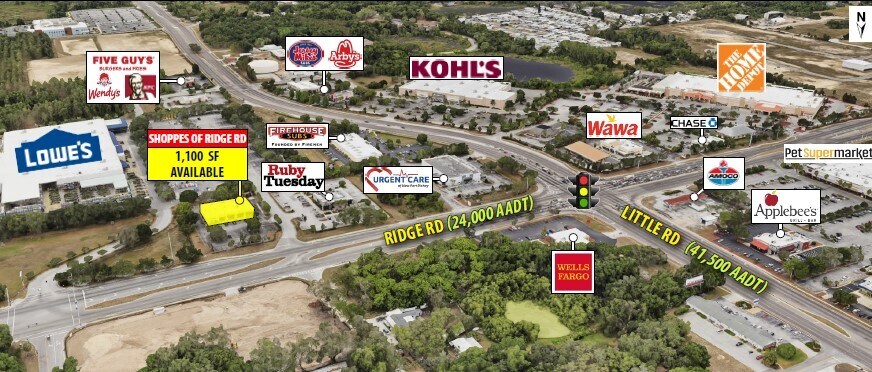 More Photos Of 8528-8536 Ridge Rd, New Port Richey Unknown For Lease