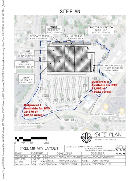 More Photos Of 25 W Polk St, Coalinga General Retail For Lease