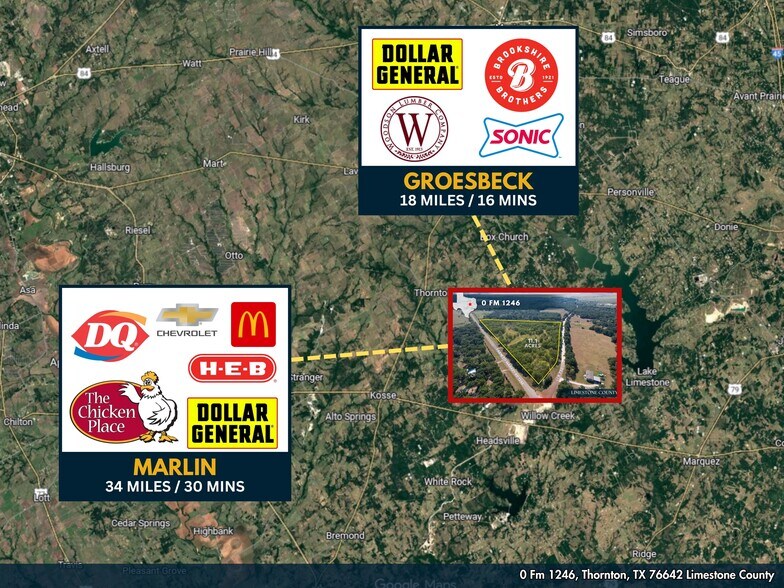 More Photos Of 0 Farm to Market 1246, Thornton Land For Sale