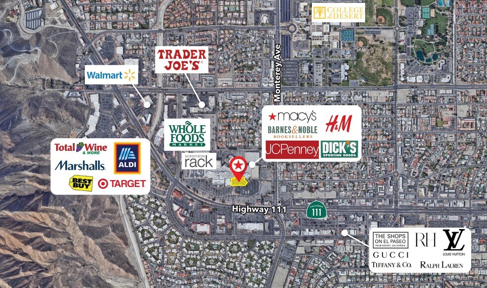 More Photos Of 72880 Highway 111, Palm Desert Department Store For Lease
