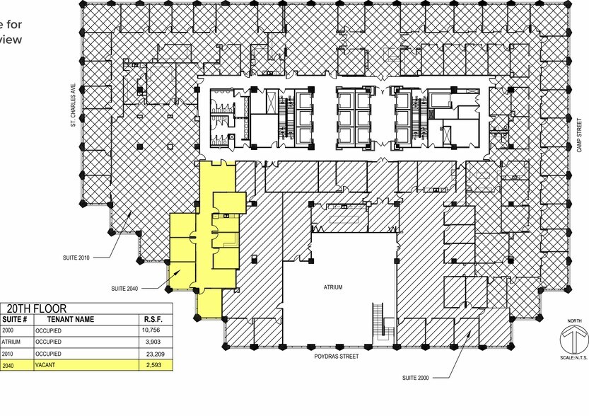 More Photos Of 601 Poydras St, New Orleans Office Residential For Lease