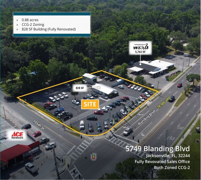 Primary Photo Of 5749 Blanding Blvd, Jacksonville Auto Dealership For Lease