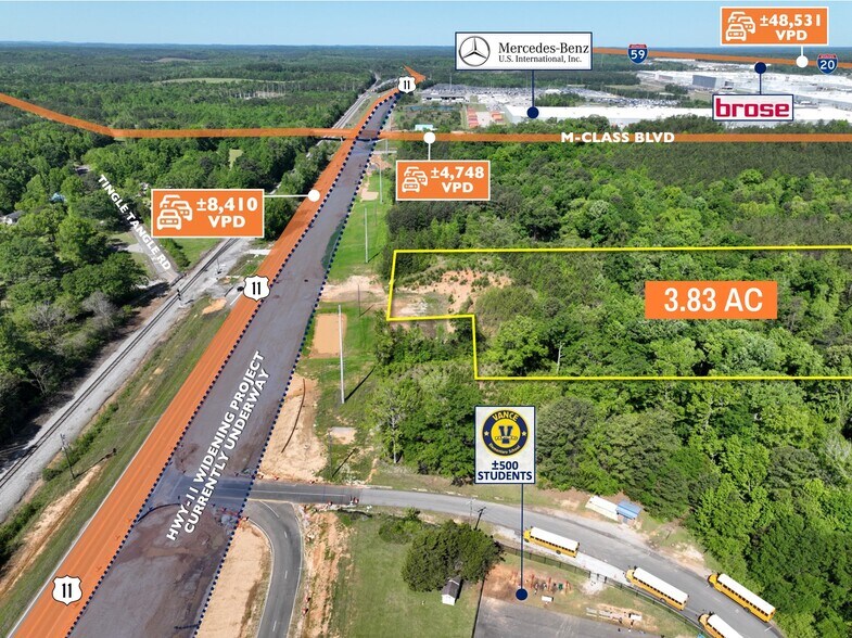 More Photos Of 18158 US-11, Vance Land For Sale