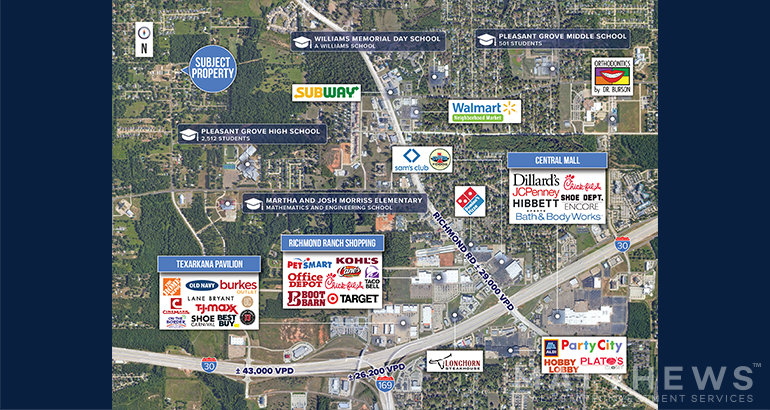 More Photos Of 5530 Pleasant Grove Rd, Texarkana Freestanding For Sale