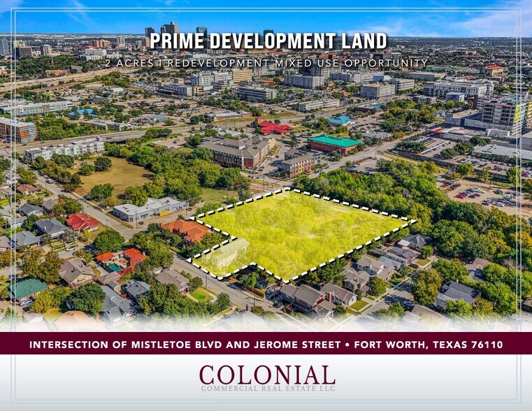 Primary Photo Of 2101-2121 W Magnolia Ave, Fort Worth Land For Sale