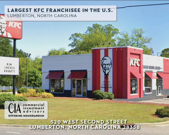 Primary Photo Of 520 W 2nd St, Lumberton Fast Food For Sale