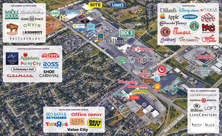 More Photos Of 148 W Tiverton Way, Lexington General Retail For Lease