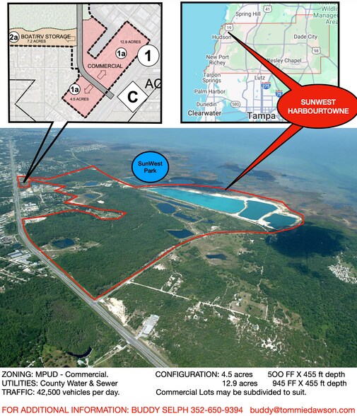 Primary Photo Of 00000000 U.S. 19, Hudson Land For Sale