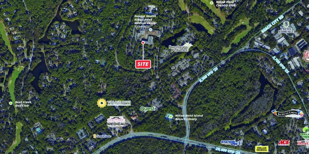 Primary Photo Of 25 Hospital Center Blvd, Hilton Head Medical For Lease