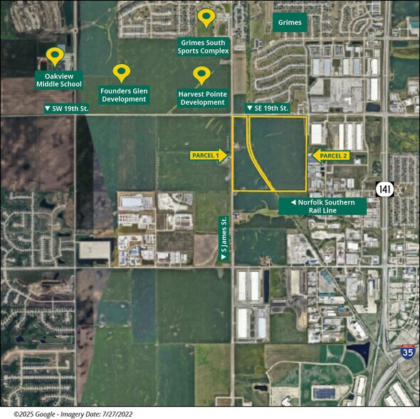 More Photos Of SE 19th St. St @ S. James St., Grimes Land For Sale