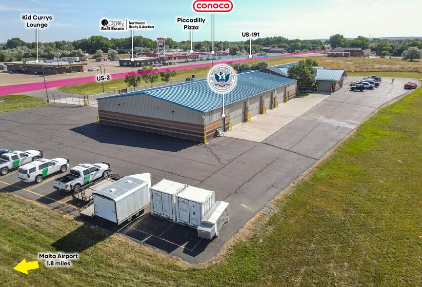 More Photos Of 47152 US Highway 2, Malta Police Fire Station For Sale