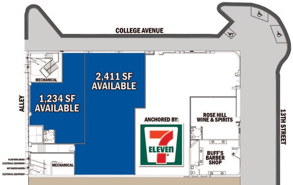 More Photos Of 1262-1264 College Ave, Boulder Restaurant For Lease