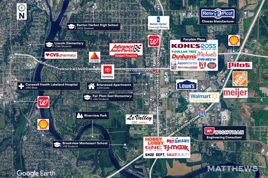 More Photos Of 1740 Scottdale M-139 rd, Benton Harbor Auto Dealership For Sale