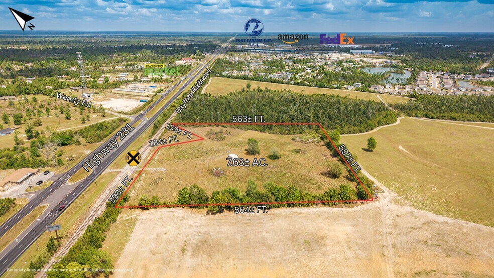 More Photos Of 6804 U.S. 231, Panama City Land For Sale