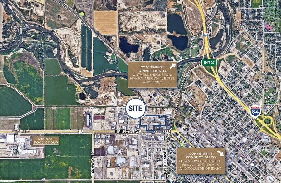 More Photos Of 312 W Simplot St, Caldwell Land For Lease