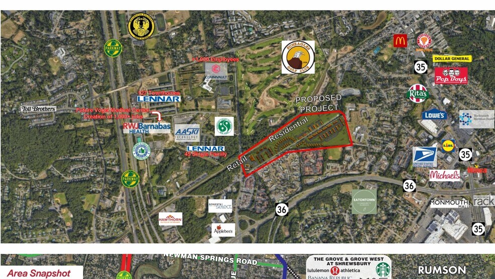 More Photos Of 2600 Hope rd, Eatontown Land For Lease