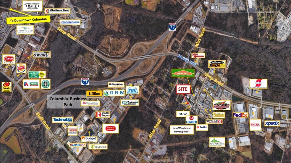 More Photos Of 124 Sparkman Dr, Columbia Warehouse For Sale