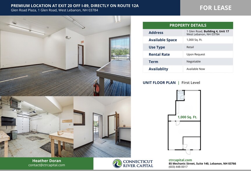 More Photos Of 1 Glen Rd, West Lebanon Unknown For Lease