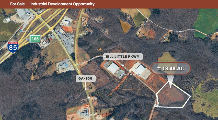 Primary Photo Of 00 Bill Little Pky, Carnesville Land For Sale