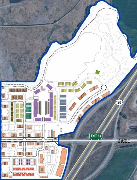 More Photos Of US Highway 20 & ID Highway 33 Interchange, Sugar City General Retail For Lease