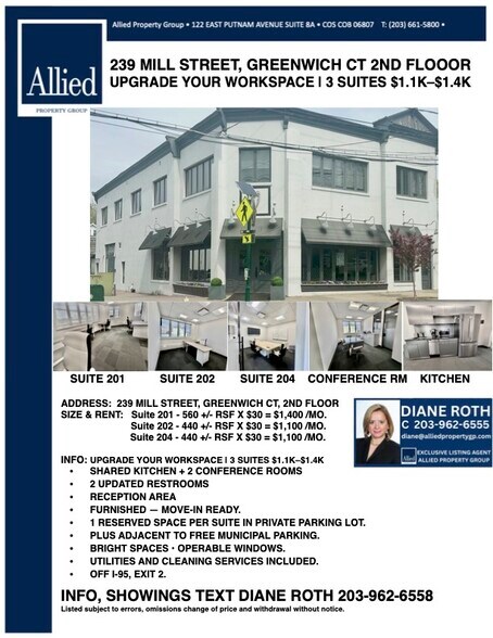 More Photos Of 239 Mill St, Greenwich Office For Lease