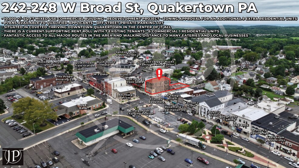 Primary Photo Of 242-248 W Broad St, Quakertown Office For Sale