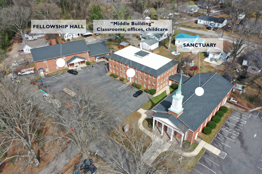 Primary Photo Of 703 Buick Ave, Kannapolis Religious Facility For Sale