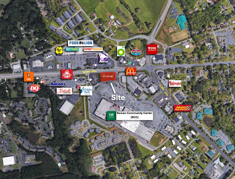 More Photos Of Statesville Blvd, Salisbury Land For Sale