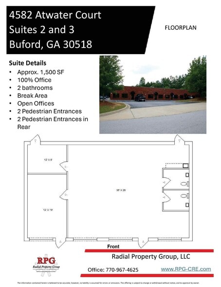 More Photos Of 4582 Atwater Ct, Buford Light Distribution For Lease