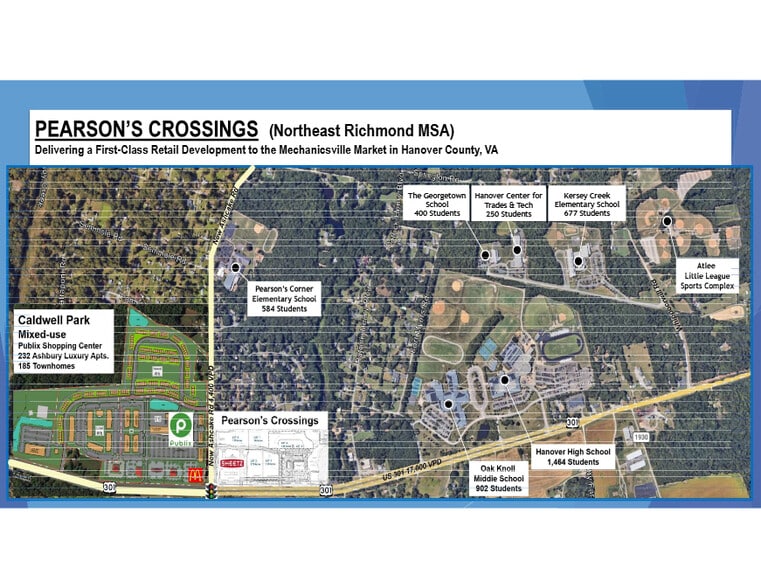 Primary Photo Of Route 301 Cor @ New Ashcake Rd, Mechanicsville Land For Lease