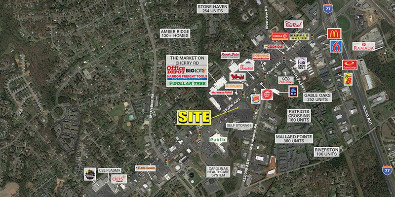 More Photos Of 2302 Cherry Rd, Rock Hill Land For Sale