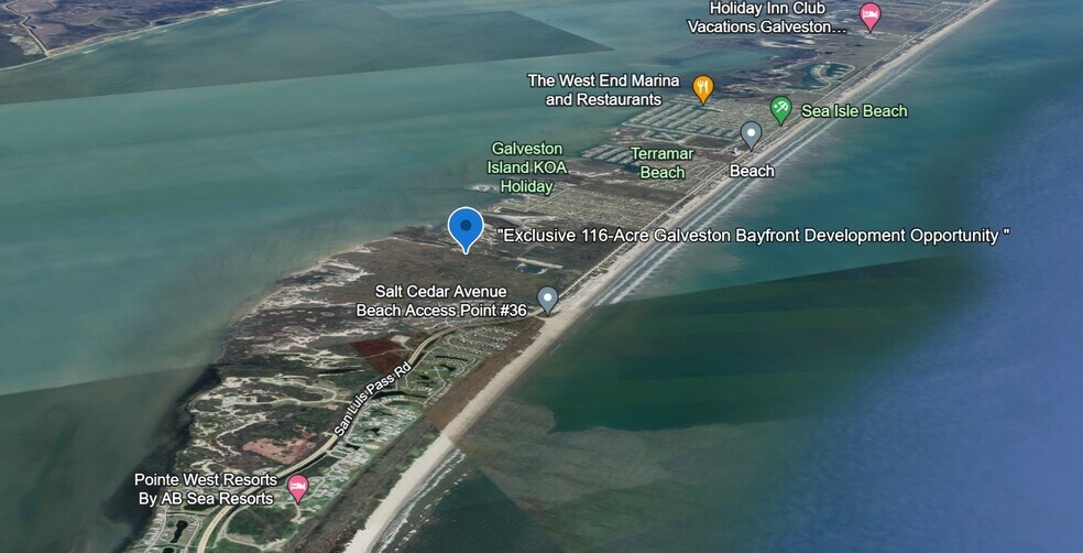 More Photos Of 0 Termini San Luis Pass Rd, Galveston Land For Sale