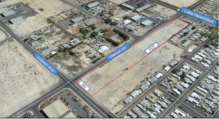 More Photos Of SW Cnr Marion Dr & Judson Ave, Las Vegas Land For Sale