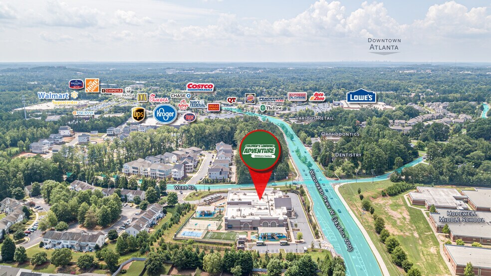 More Photos Of 13175 Cogburn Rd, Alpharetta Daycare Center For Sale