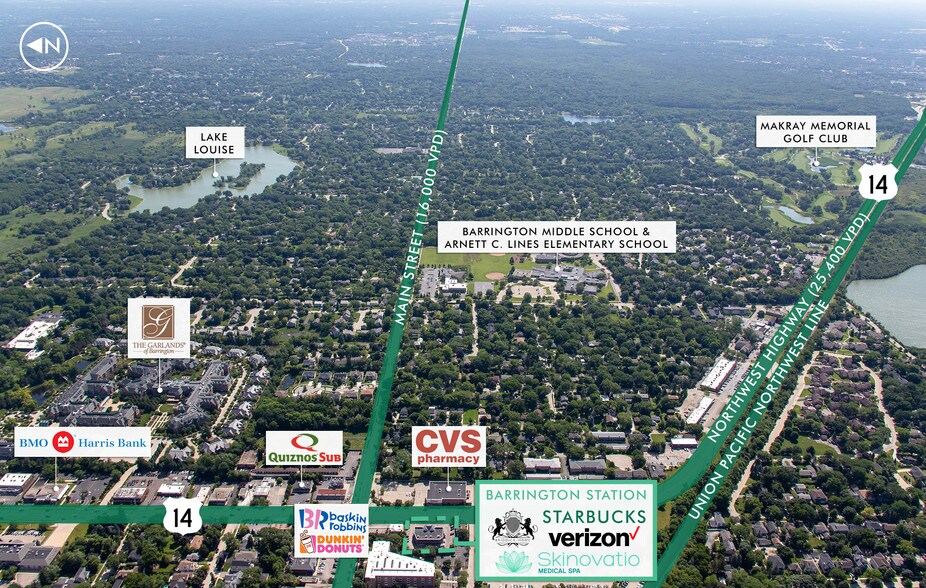 More Photos Of 114-120 S Northwest Hwy, Barrington Storefront For Sale